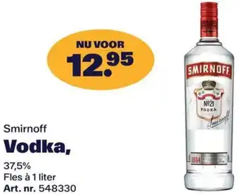 Bidfood Smirnoff Vodka aanbieding