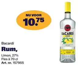 Bidfood Bacardi Rum Limon, 27% aanbieding