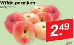 Dagwinkel Wilde perziken aanbieding