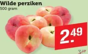 Dagwinkel Wilde perziken aanbieding