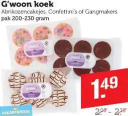 Dagwinkel G'woon koek aanbieding