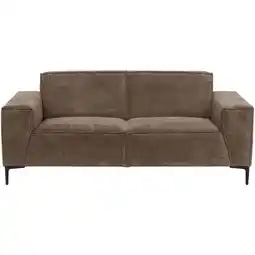 Leen Bakker Bank Romy 3-zits - stof Egon - taupe - Leen Bakker aanbieding