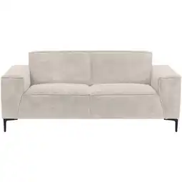 Leen Bakker Bank Romy 3-zits - stof Egon - beige - Leen Bakker aanbieding