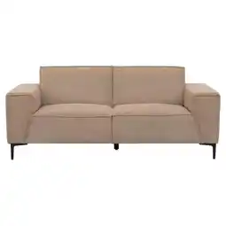 Leen Bakker Bank Romy - 2-zits - stof curio - beige - Leen Bakker aanbieding
