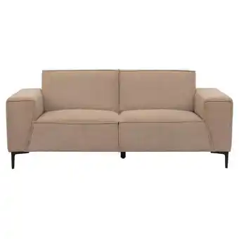 Leen Bakker Bank Romy - 2-zits - stof curio - beige - Leen Bakker aanbieding