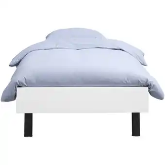 Leen Bakker Bed Nova - wit - 90x200 cm - Leen Bakker aanbieding