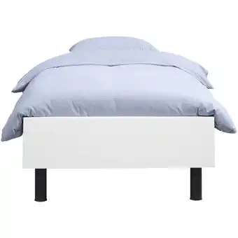 Leen Bakker Bed Nova Comfort - wit - 90x200 cm - Leen Bakker aanbieding