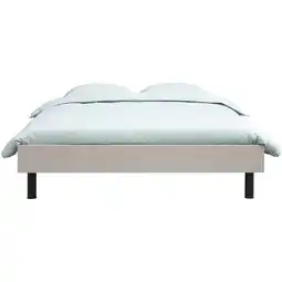 Leen Bakker Bed Nova - kiezelkleur - 180x200 cm - Leen Bakker aanbieding