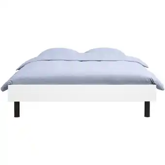 Leen Bakker Bed Nova - wit - 160x200 cm - Leen Bakker aanbieding