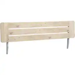 Leen Bakker Hoofdbord Nova - eikenkleur - 140 cm - Leen Bakker aanbieding