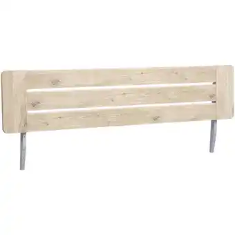 Leen Bakker Hoofdbord Nova - eikenkleur - 140 cm - Leen Bakker aanbieding
