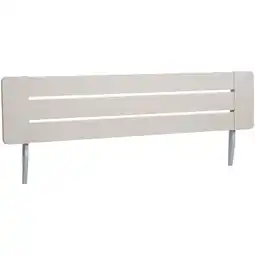 Leen Bakker Hoofdbord Nova - kiezelkleur - 180 cm - Leen Bakker aanbieding