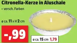 Thomas Philipps Citronella-Kerze in Aluschale aanbieding