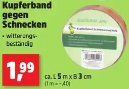 Thomas Philipps Kupferband gegen Schnecken aanbieding