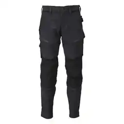 Welkoop Mascot Customized 22379 - Werkbroek met Kniezakken - Zwart aanbieding