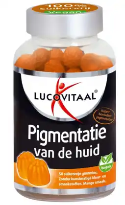 De Online Drogist Lucovitaal Pigmentatie van de Huid Gummies 50ST aanbieding