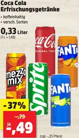 Thomas Philipps Coca Cola Erfrischungsgetränke aanbieding