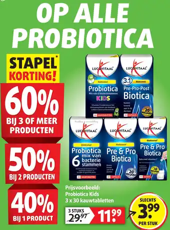 Lucovitaal Op alle probiotica aanbieding