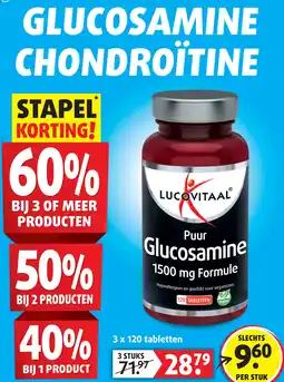 Lucovitaal Glucosamine chondroïtine aanbieding