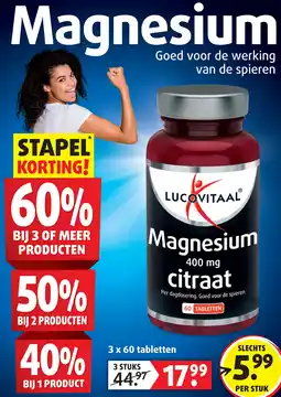 Lucovitaal Magnesium aanbieding