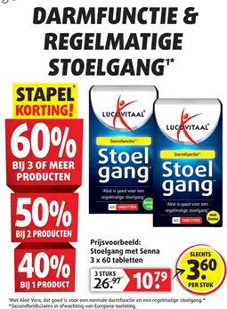 Lucovitaal Darmfunctie & regelmatige stoelgang aanbieding