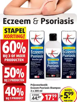Lucovitaal Eczeem & Psoriasis aanbieding