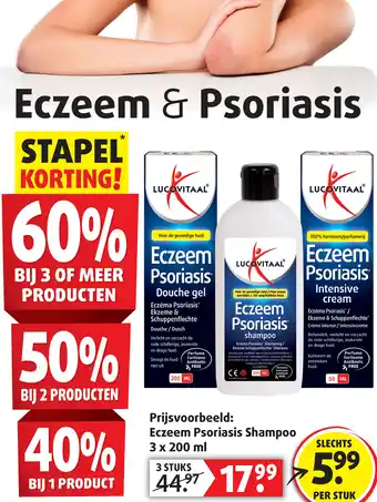 Lucovitaal Eczeem & Psoriasis aanbieding