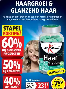 Lucovitaal Haargroei & glanzend haar aanbieding