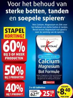 Lucovitaal Calcium Magnesium Bot Formule aanbieding
