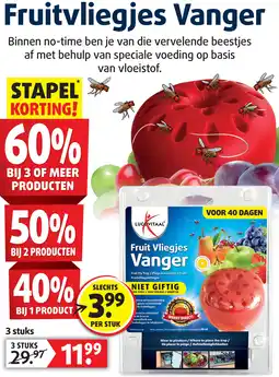 Lucovitaal Fruitvliegjes Vanger aanbieding
