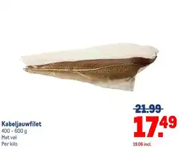 Makro Kabeljauwfilet aanbieding