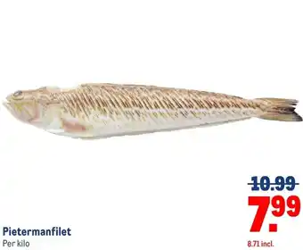 Makro Pietermanfilet aanbieding