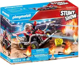 Bol.com PLAYMOBIL Stuntshow Brandweerkart - 70554 aanbieding