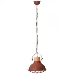 Praxis Brilliant hanglamp Emma roest ⌀33cm E27 aanbieding