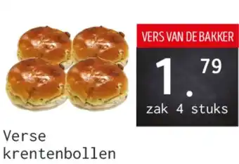 Naanhof Verse krentenbollen aanbieding