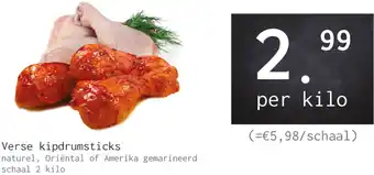Naanhof Verse kipdrumsticks aanbieding