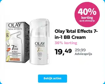 Plein.nl Olay Total Effects 7- in-1 BB Cream aanbieding