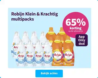 Plein.nl Robijn Klein & Krachtig multipacks aanbieding