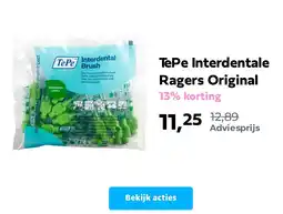 Plein.nl TePe Interdentale Ragers Original aanbieding
