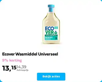 Plein.nl Ecover Wasmiddel Universeel aanbieding