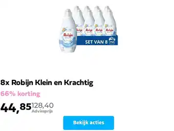 Plein.nl 8x Robijn Klein en Krachtig aanbieding