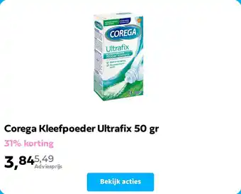 Plein.nl Corega Kleefpoeder Ultrafix aanbieding