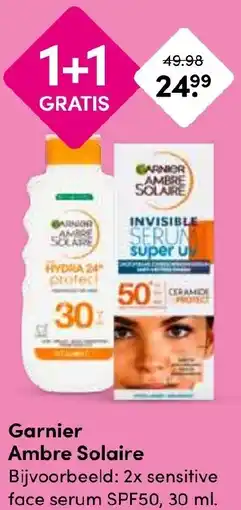 Drogisterij Visser Garnier Ambre Solaire aanbieding