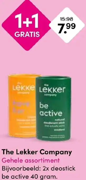 Drogisterij Visser The Lekker Company aanbieding