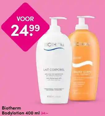 Drogisterij Visser Biotherm Bodylotion aanbieding