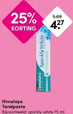 Drogisterij Visser Himalaya Tandpasta aanbieding