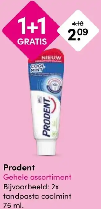 Drogisterij Visser Prodent aanbieding
