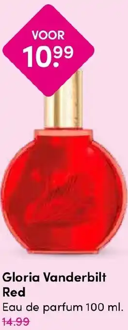 Drogisterij Visser Gloria Vanderbilt Red aanbieding