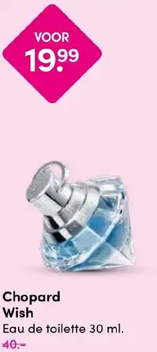 Drogisterij Visser Chopard Wish aanbieding