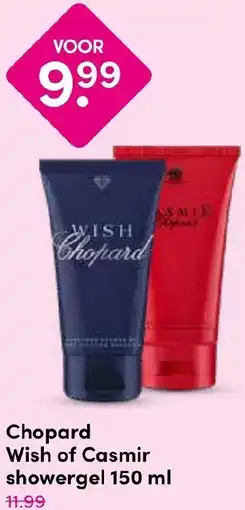 Drogisterij Visser Chopard Wish of Casmir showergel aanbieding